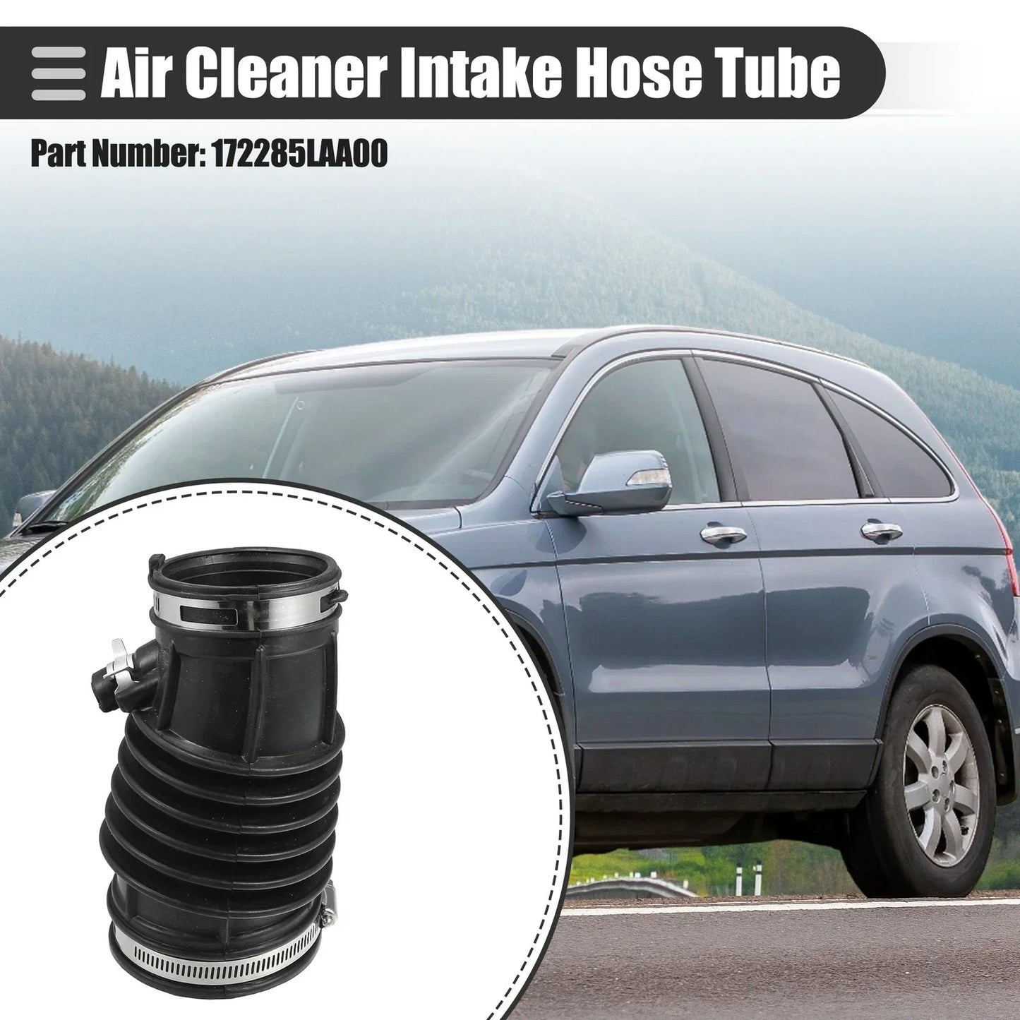 Car Air Intake Hose with Clamp for Honda CR-V (2015-2016)