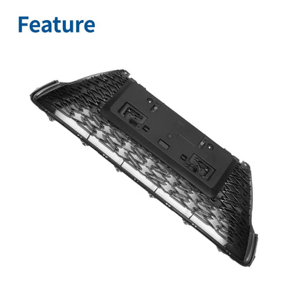 Front Lower Hood Bumper Grille for Lexus CT200h (2017) - Black