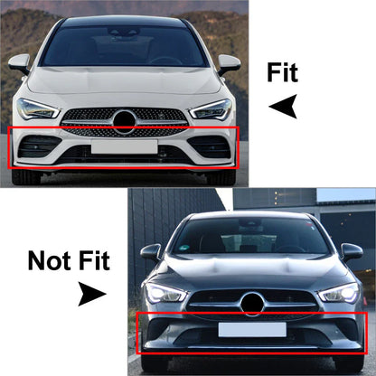 Front Bumper Lip Splitter Spoiler for Mercedes Benz CLA C118 (2020-2023)