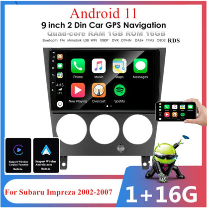 9" Stereo Radio Head Unit for 2002-2007 Subaru Impreza (2002-2007)