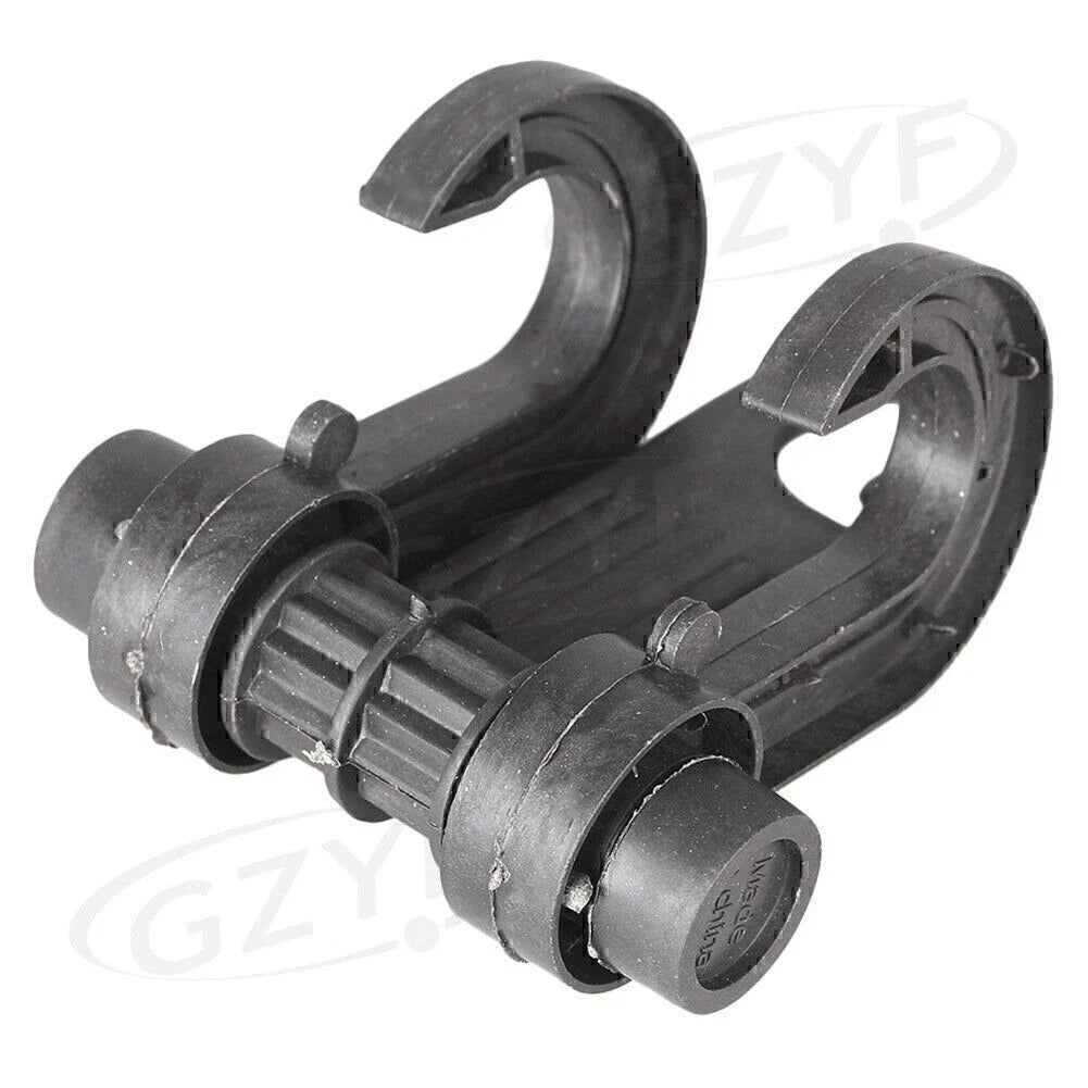 Black Plastic Car Seat Hook for Shopping Bags & Coats