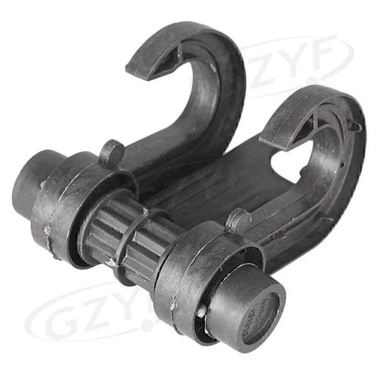 Black Plastic Car Seat Hook for Shopping Bags & Coats