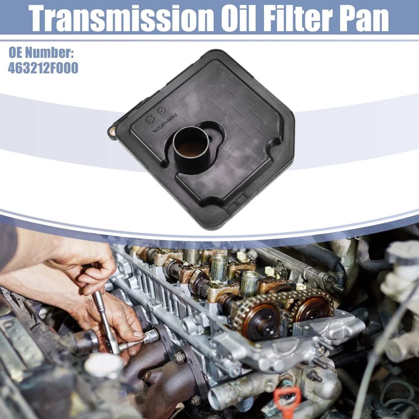 Transmission Filter Oil Pan for Hyundai Veloster (2019-2021)