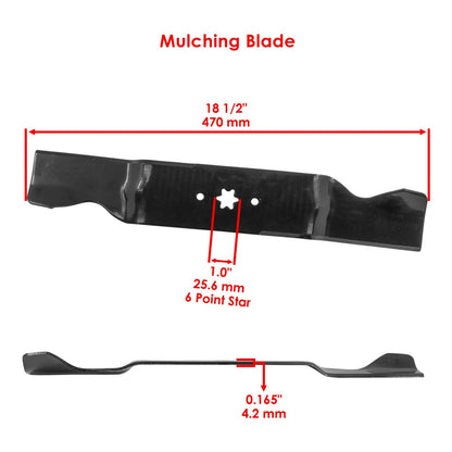 Deck Blade Replacement 54 Inch for MTD Cub Cadet GT1054 (2011–2011)