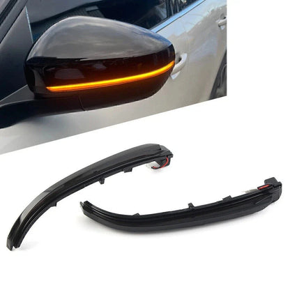 LED Rearview Mirror Dynamic Turn Signal Light for Peugeot 3008 5008 (2017-2021)