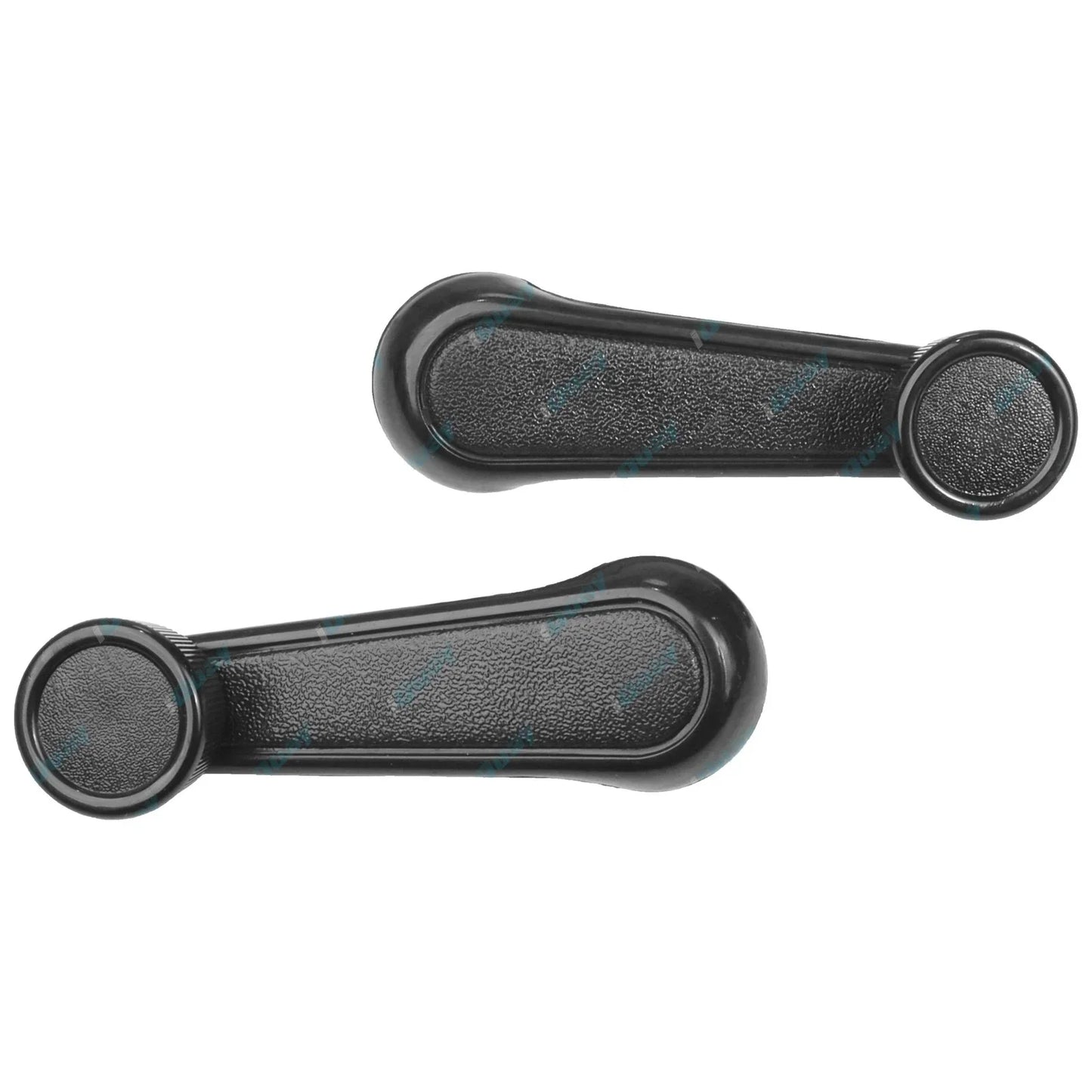 Front or Rear Black Window Crank Handles Pair for Hilux LN65 YN65 YN67 83~88