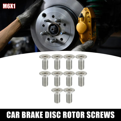 10 x Brake Disc Rotor Screws Kit for Honda Accord Civic (2003-2007)
