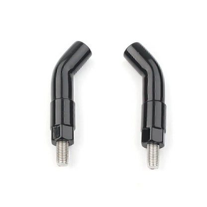 Black Mirror Stem Extenders for Harley Iron 1200 XL1200NS (2018-2019)