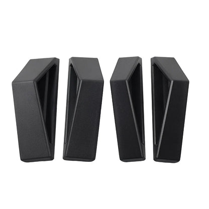 4Pcs Black Fingerprint Resistant Interior Door Handles for Tesla Cybertruck (2024)