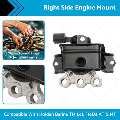 Right Side Engine Mount for Holden Barina TM 1.6L F16D4 (2011-2023)