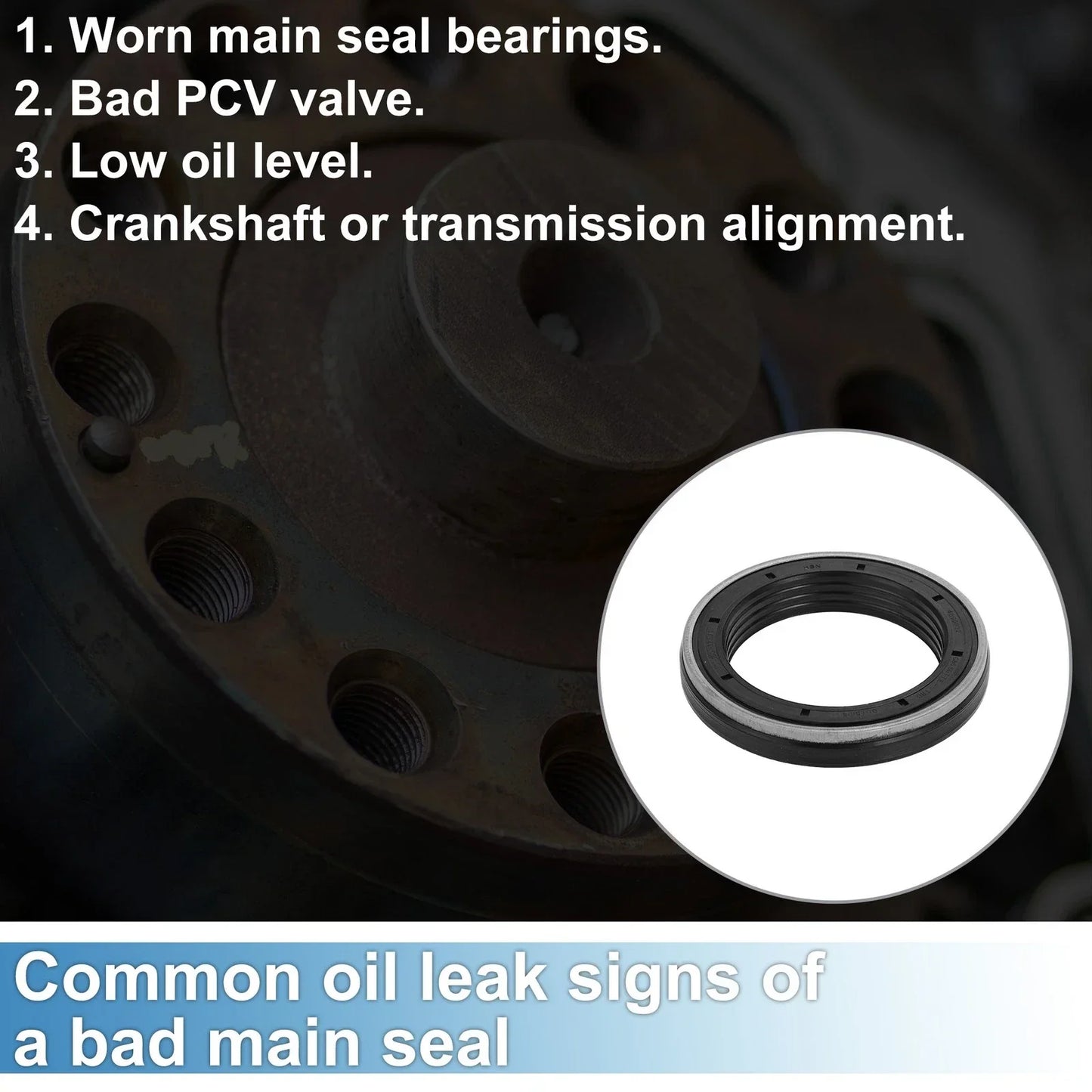 Crankshaft Oil Seal for Dodge QSB ISB 4.5L 6.7L (No. 4890832)