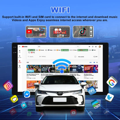 Camera Head Unit for Toyota Corolla (2015-2018)