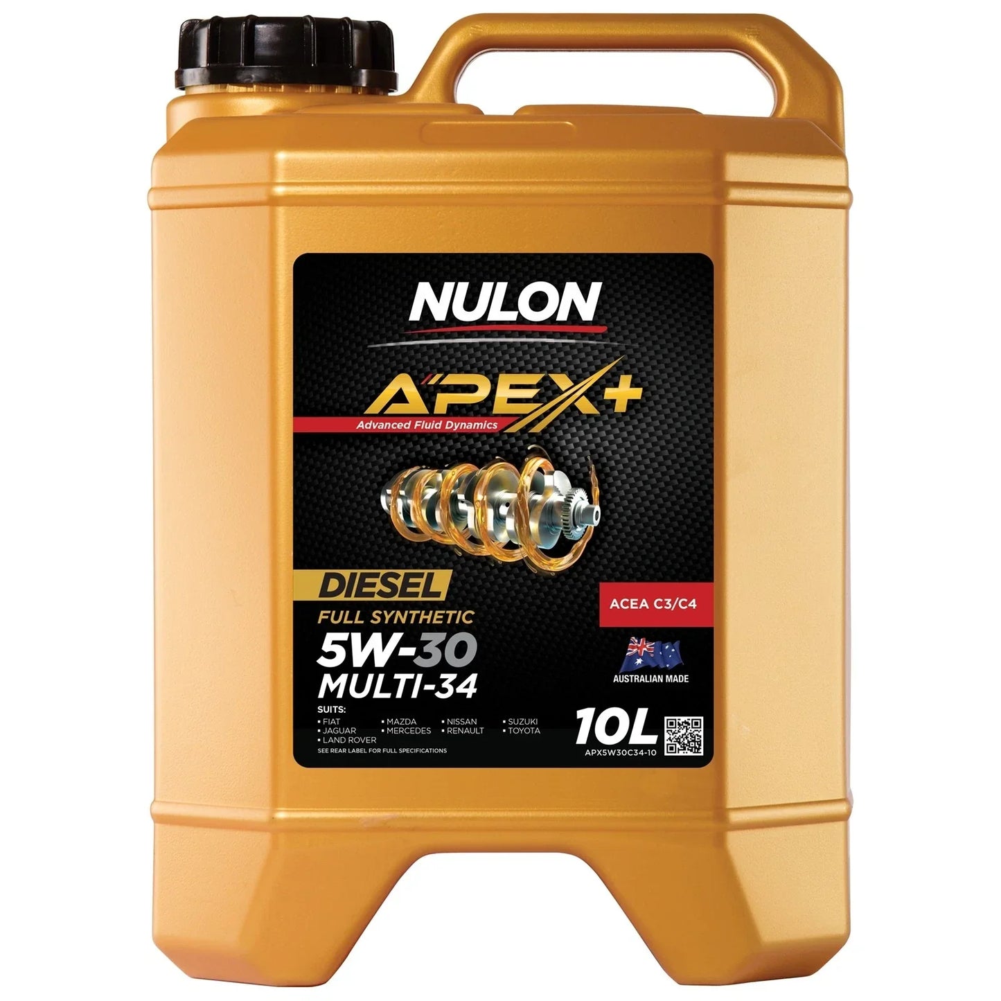 10L NULON APEX+ 5W-30 MULTI-34 APX5W30C34 Engine Oil
