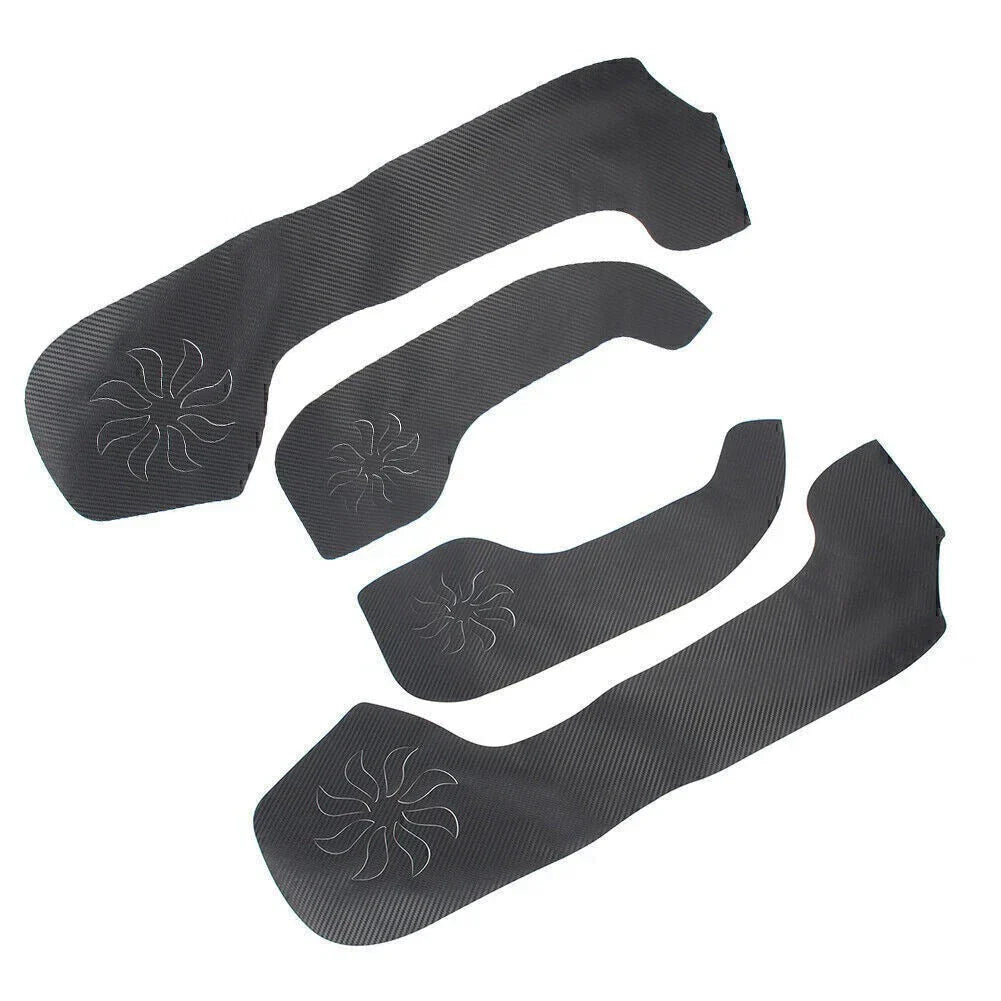 Kia Forte Door Anti Kick Pad Protection Cover Trims 4 x Pcs (2009-2013)