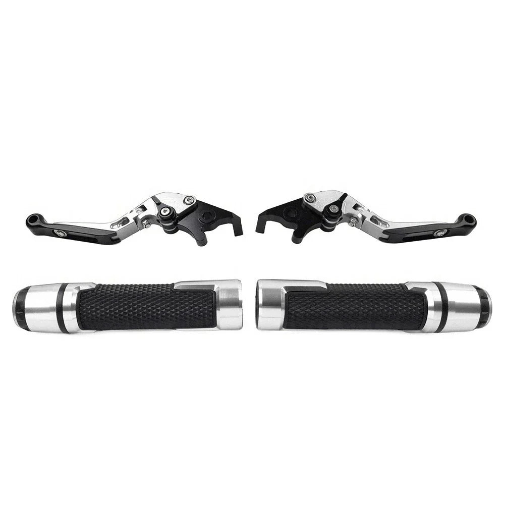 Folding Extendable Brake Clutch Lever Grip Set for Yamaha YZF R3 MT-03 (2015-2023)