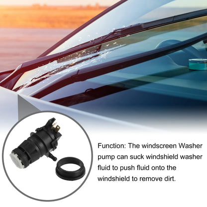 Windshield Washer Pump for Honda Civic 2006-2011 - Plastic Black