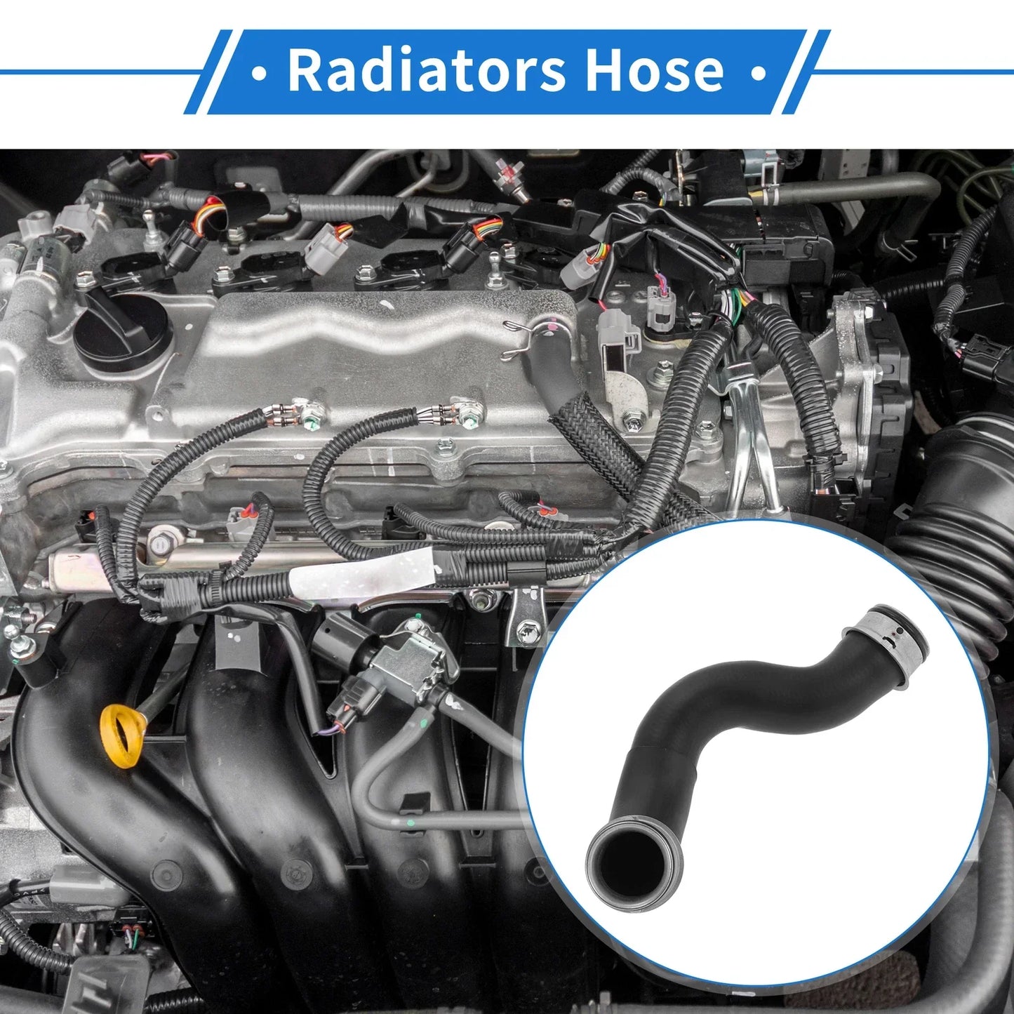 Radiator Hose for Mercedes-Benz CL550 S550 2007-2010 (2007-2010)