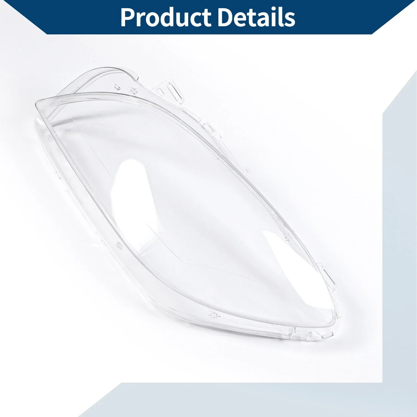 Front Left Headlight Lens Cover for Mercedes-Benz ML350 (2012-2015)
