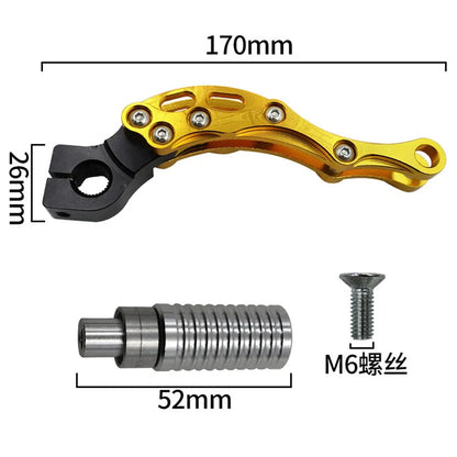 CNC Modified Engine Motorcycle Levers & Starter Pedal Shift Lever Parts Orange