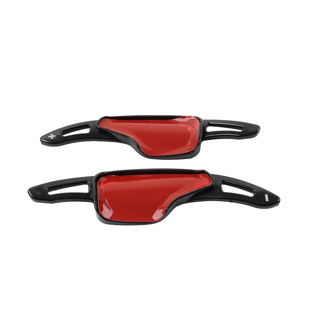 Black Steering Wheel Paddle Shifter Extensions for Chevrolet Camaro, Corvette