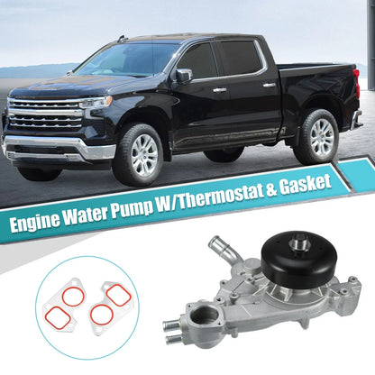 Engine Water Pump Set with Thermostat for Chevrolet Avalanche (2002-2013)