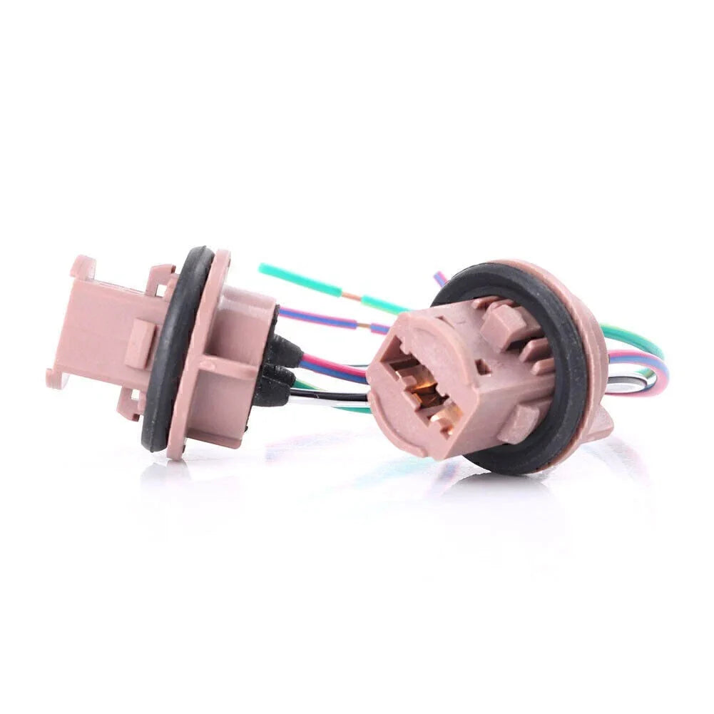LED Bulb Brake Signal Light Wiring Harness Socket for 7441 7443 7444 T20