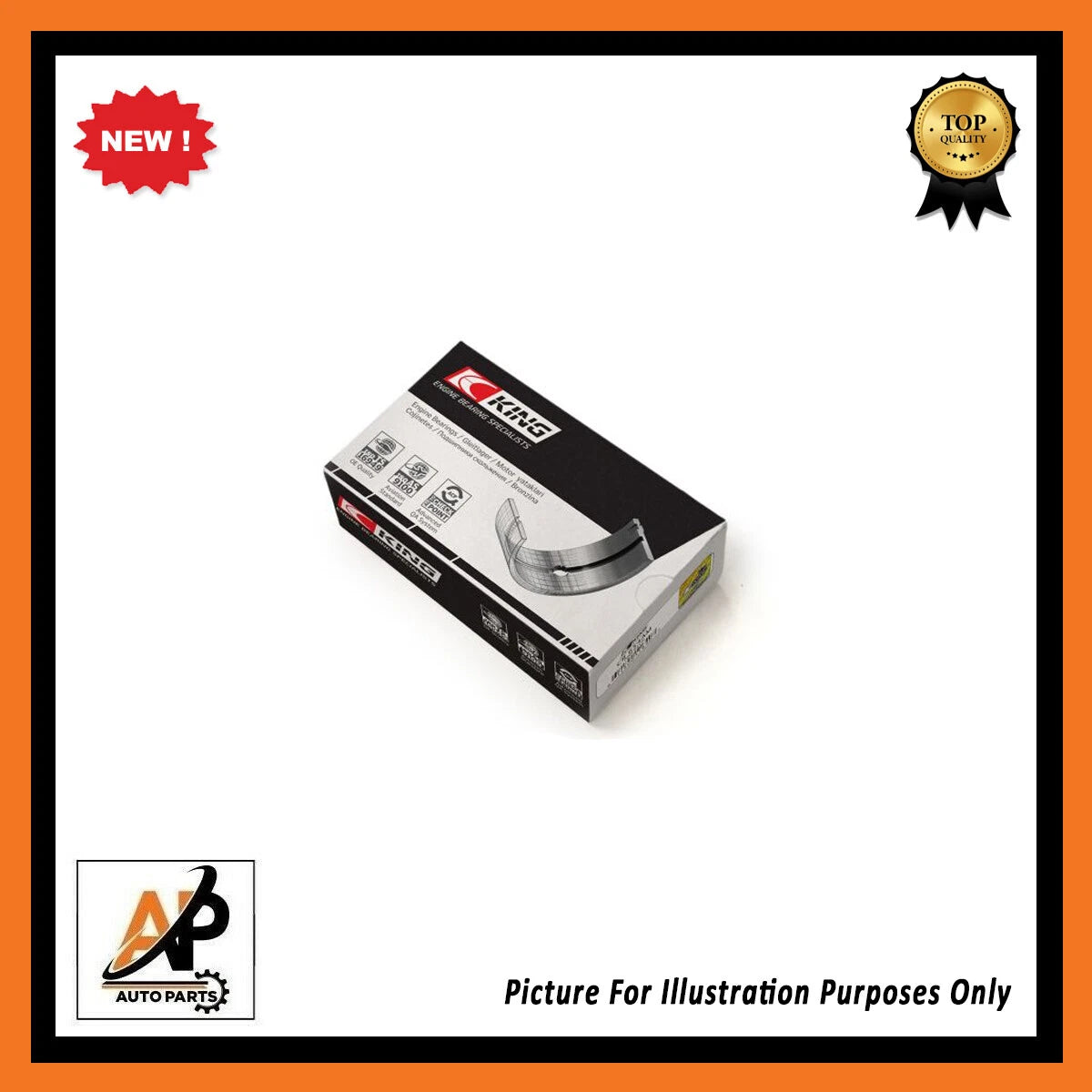 Engine Crankshaft Bearings Set Replacement for ALPINA BMW N63 (2013–2019)