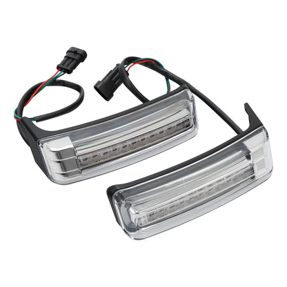 LED Insert Support Run Brake Turn Lights for Harley Touring (2014-2024)