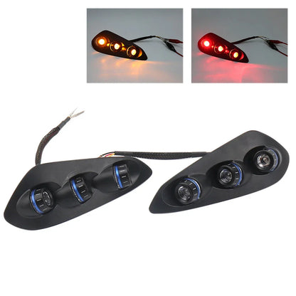 Blue Integrated Tail Light Rear Turn Signal for BMW S1000RR (2023-2024)