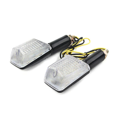 8mm Amber Bulb Turn Signal Indicator Light for Universal Motorcycle 12V