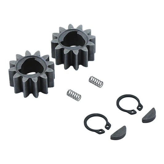 12 Teeth Drive Gear & C Clips Kit for Honda HRR216 HRS216 (2003-2023)