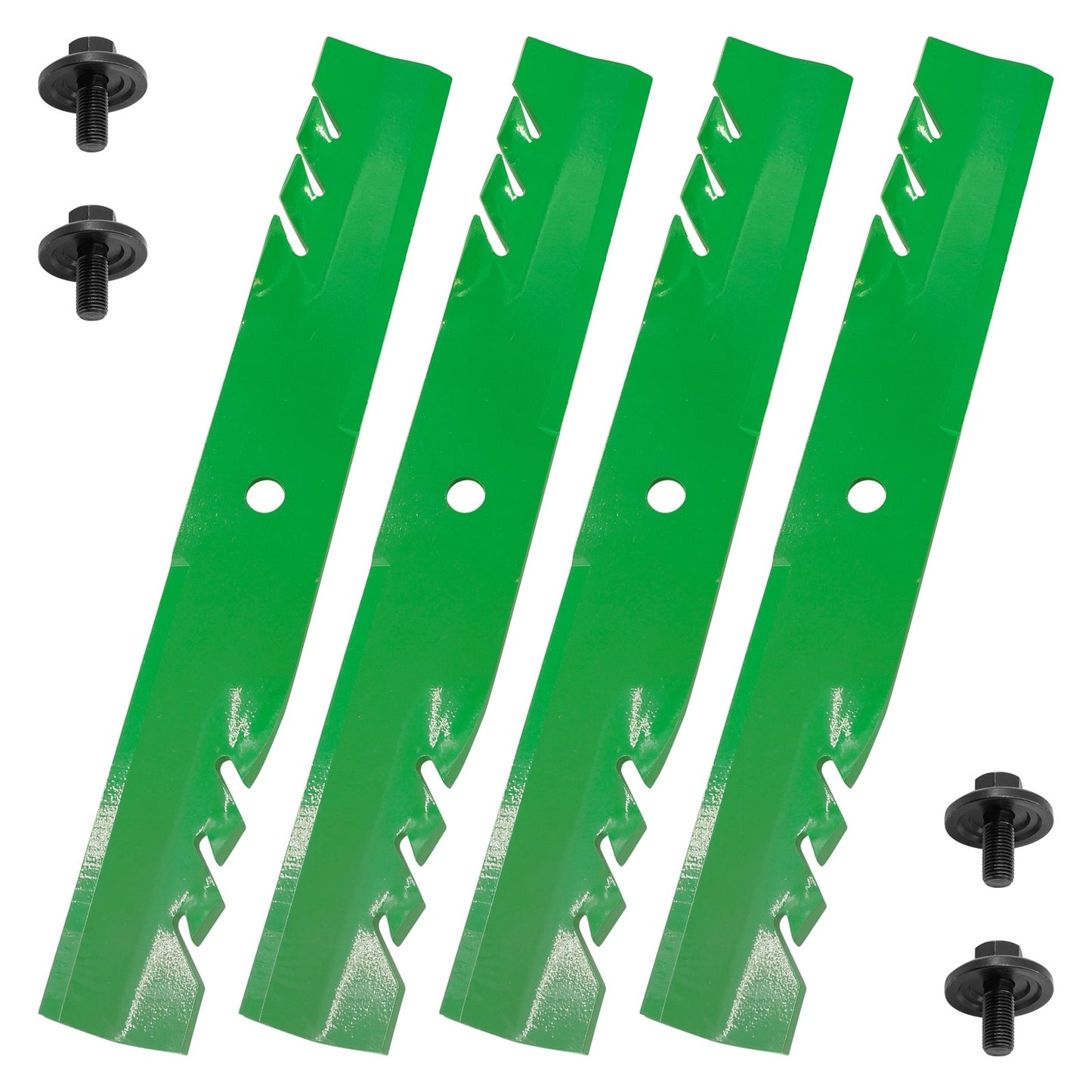 Deck Blade with Bolt Replacement for Hustler Raptor and Raptor EX (2000–2000)