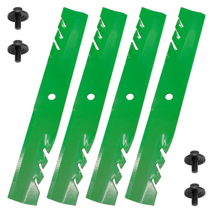 Deck Blade with Bolt Replacement for Hustler Raptor and Raptor EX (2000–2000)
