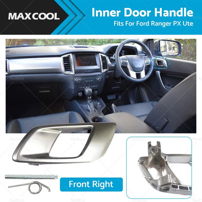 Dark Chrome Front Right Inner Door Handle for Ford Ranger PX (2011-2023)