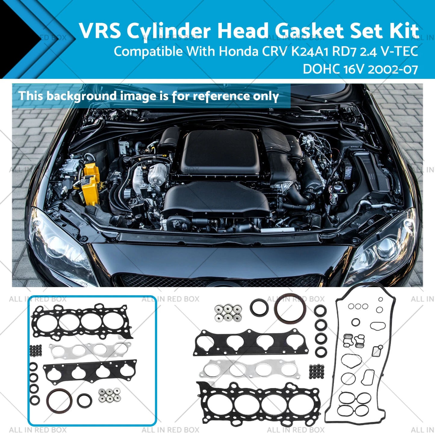 VRS Cylinder Head Gasket Set for Honda CR-V RD7 2.4 K24A1 (2002-2007)