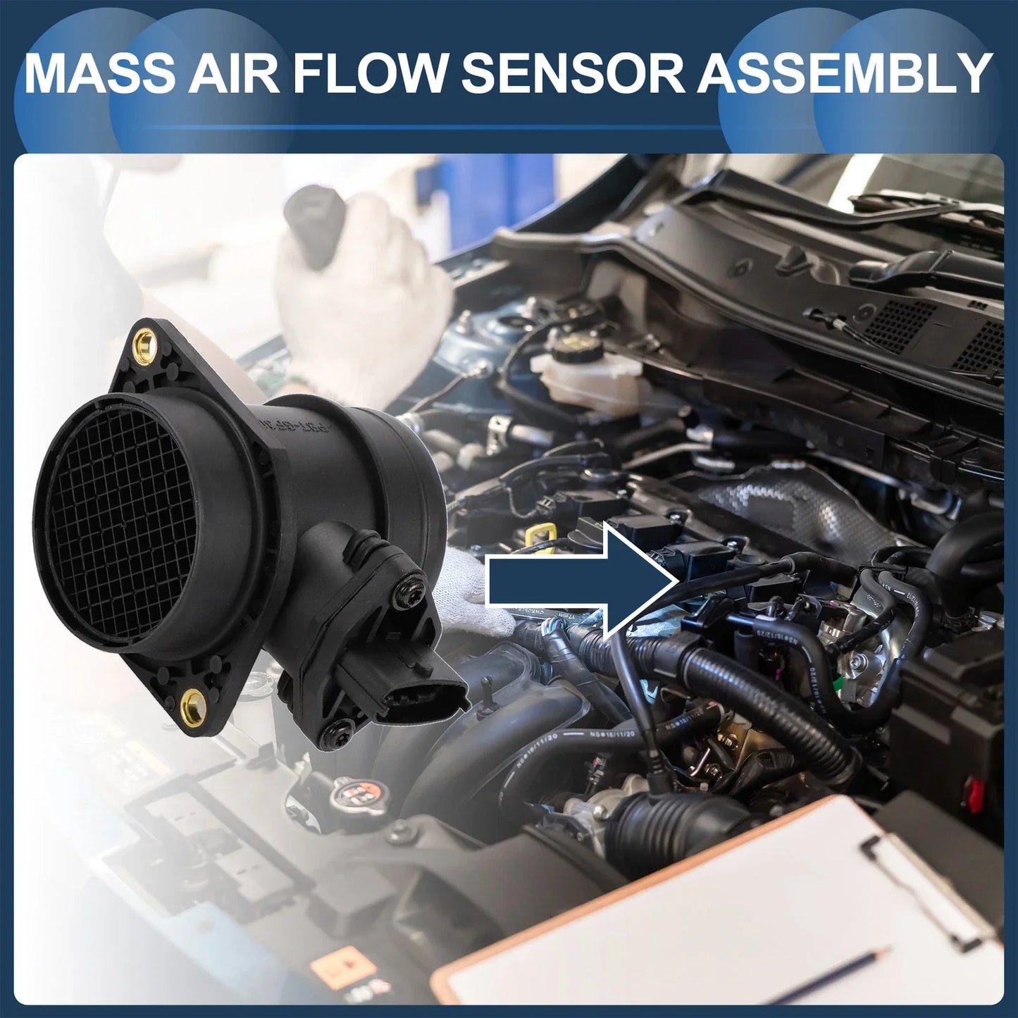 Mass Air Flow Sensor Assembly for Alfa Romeo 147 (2001-2010)