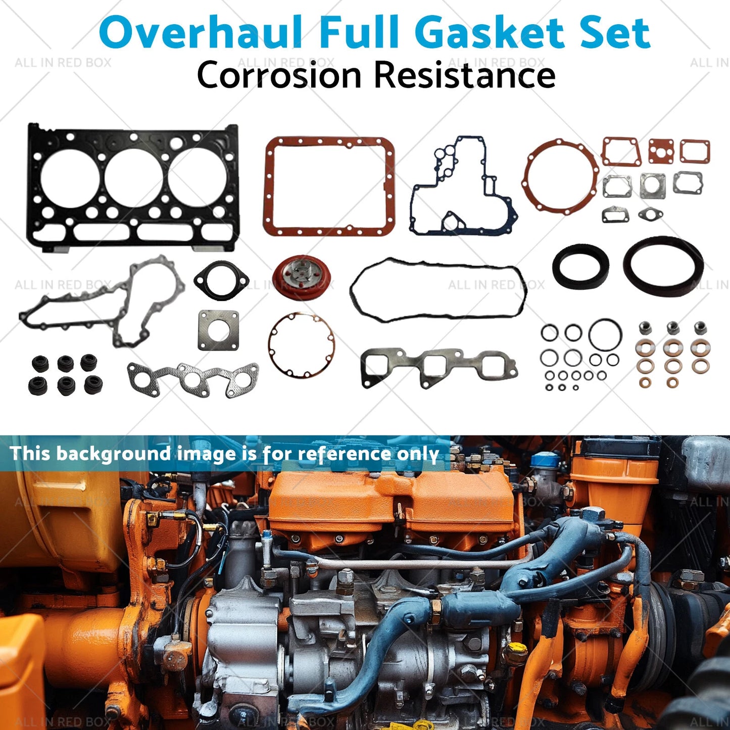 Full Gasket Set for Kubota D1703 D1803