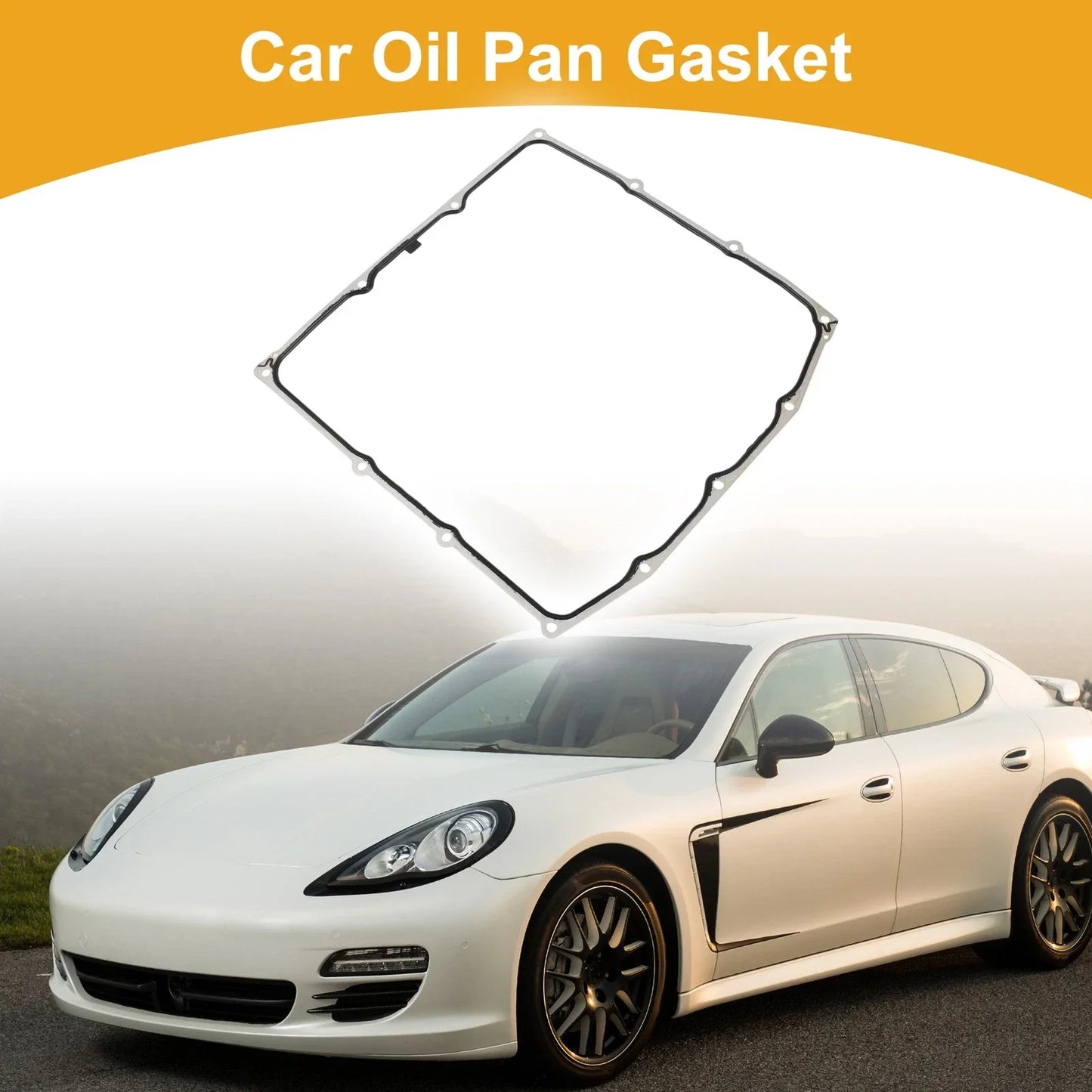 Car Oil Pan Gasket for Porsche Panamera (2017-2023) 1 x Gasket