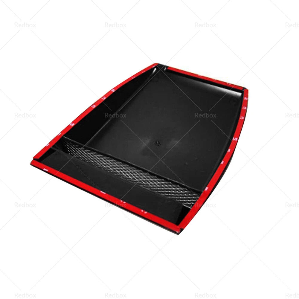 Black ABS Plastic Air Flow Intake Scoop for Universal Car Hood Cover
