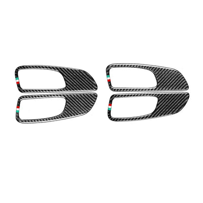 4 x Interior Door Handle Panel Cover Trim for Alfa Romeo 159 (2004-2012)