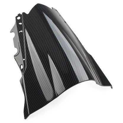 Black Carbon Fiber ABS Windshield for Yamaha YZF-R25 R3 (2014-2018)