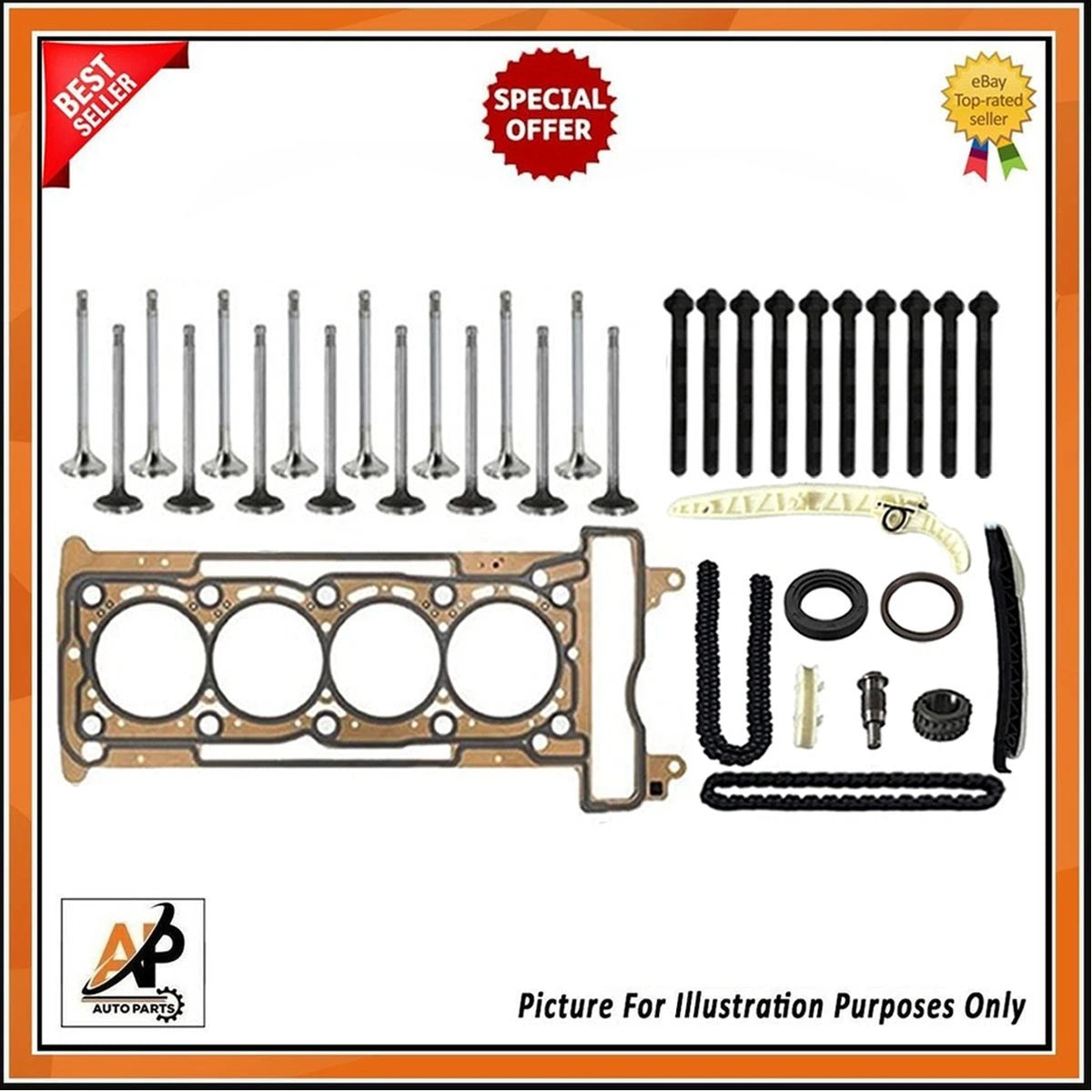 Engine Gasket Set and Rebuild Kit for Mercedes-Benz 2.0L M264.920 (2021–2024)