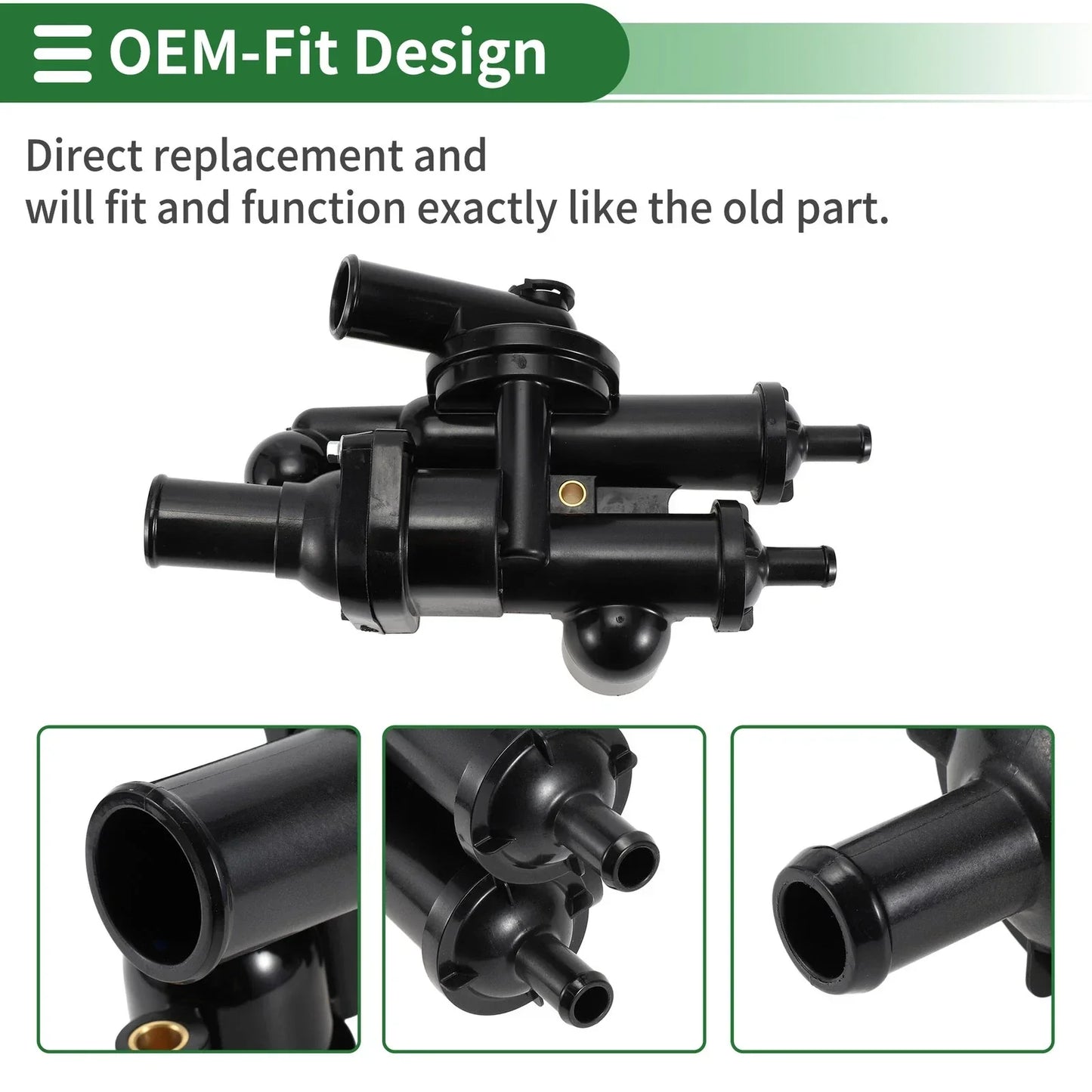Engine Coolant Thermostat Housing for Dodge Journey (2009-2020)