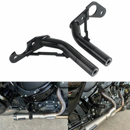 Rear Saddlebag Guard Crash Bar for Harley Softail (2018-2024)