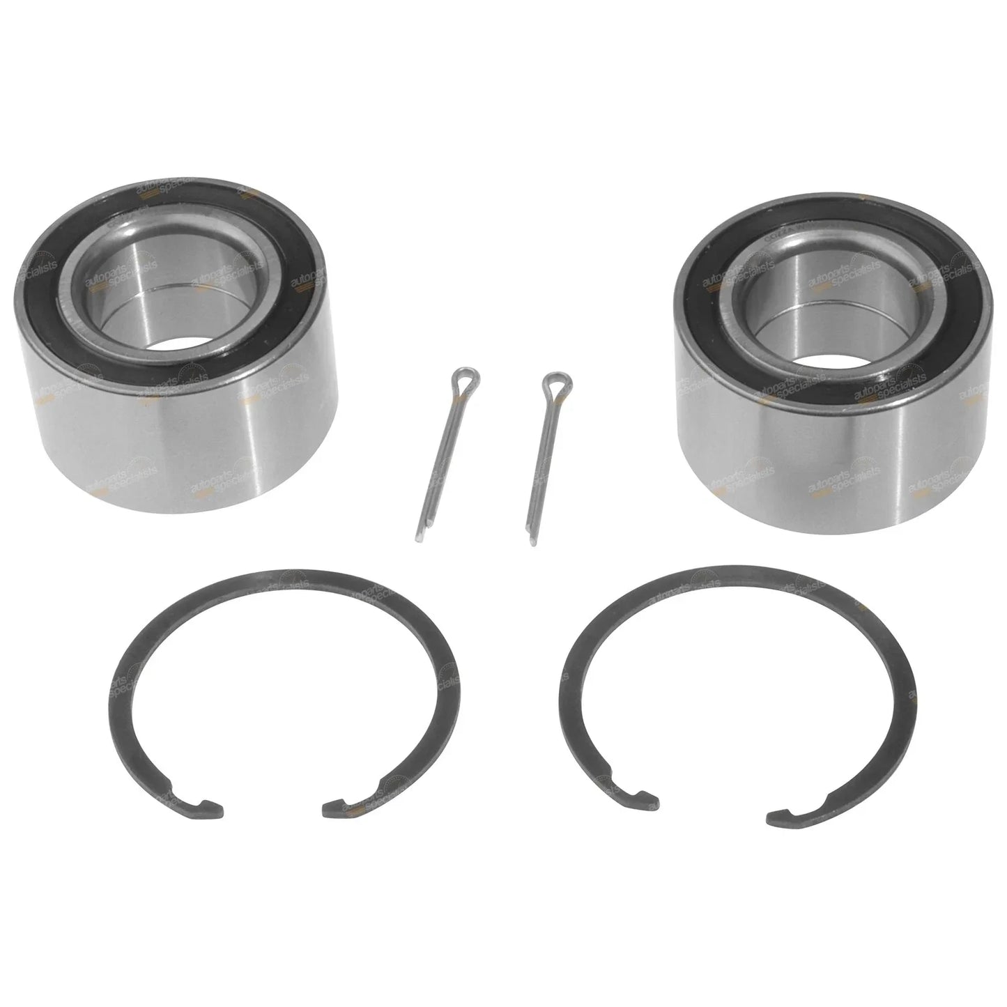 2 x Front Wheel Bearing Kits for Toyota Corolla ZZE122 ZZE123 (2001–2007)