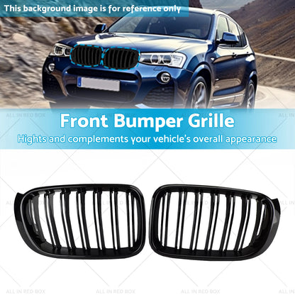 Front Bumper Kidney Grille for BMW X3 X4 F25 F26 (2014-2017)