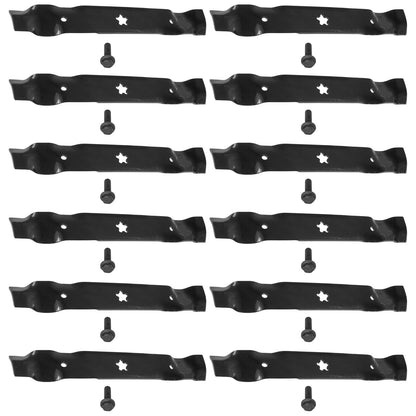 Deck Blade with Bolt Replacement for Husqvarna AYP (2004–2016)