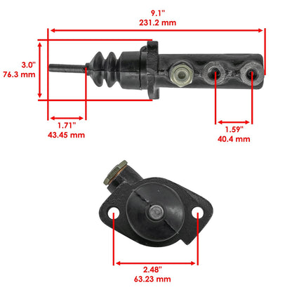Brake Master Cylinder Replacement for Case-IH (1995–2001)