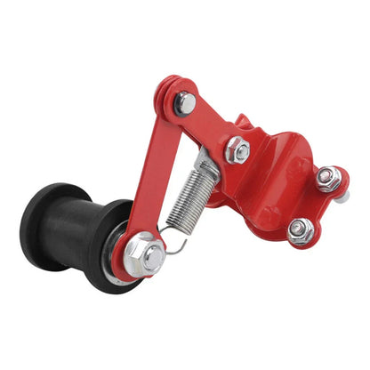Bolt-On Chain Tensioner & Roller Adjuster for Motorcycle ATV Dirt Bike Red/Yellow