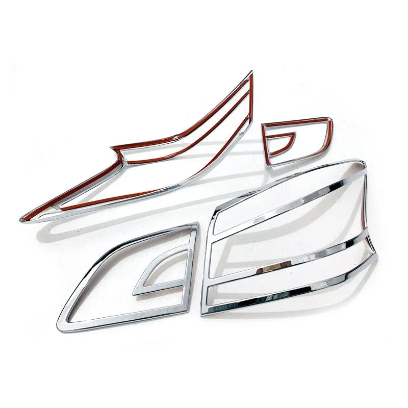 ABS Chrome Tail Light Frame Cover for Nissan Sentra (2013-2018)